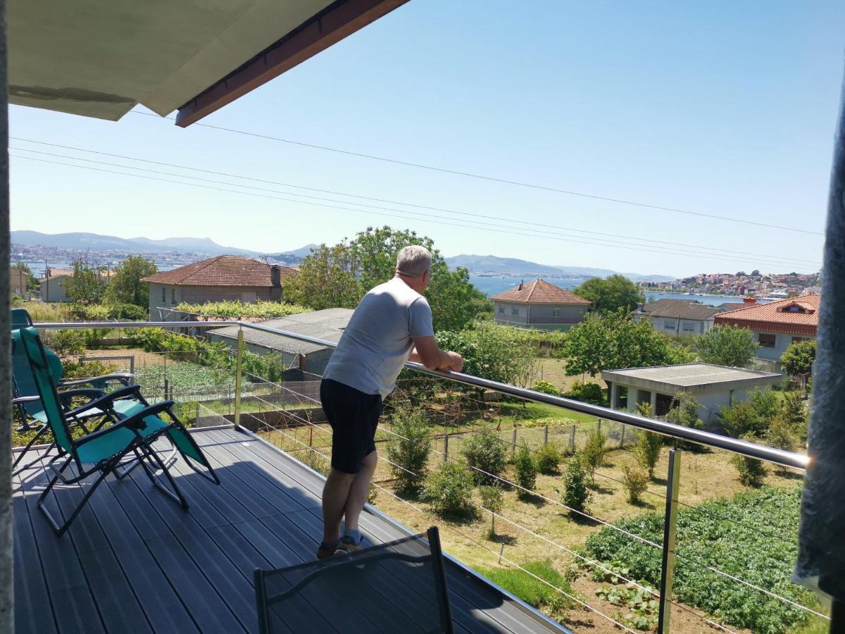 Apartamento Con Estupendas Vistas Moaña Esterno foto