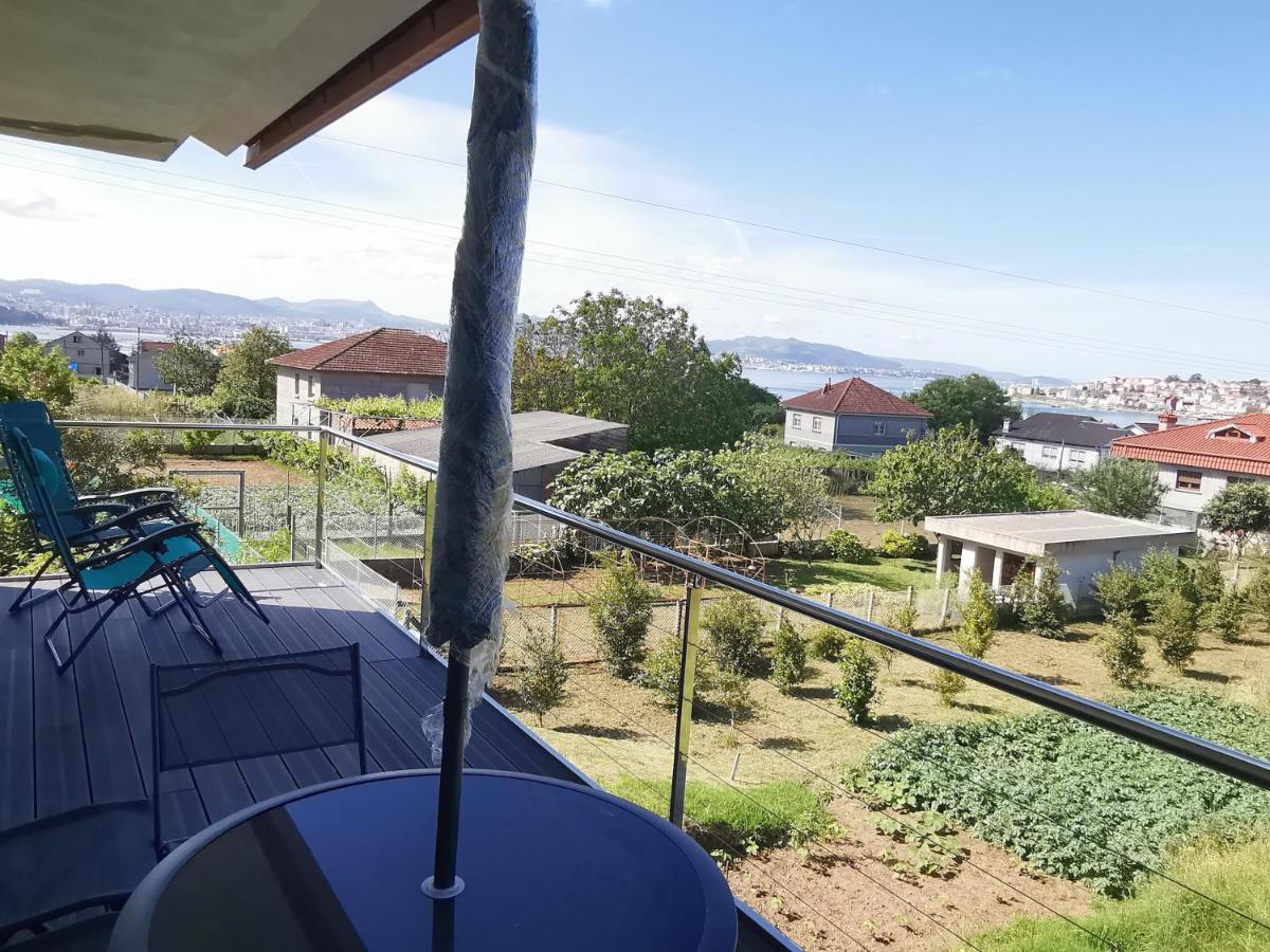 Apartamento Con Estupendas Vistas Moaña Esterno foto