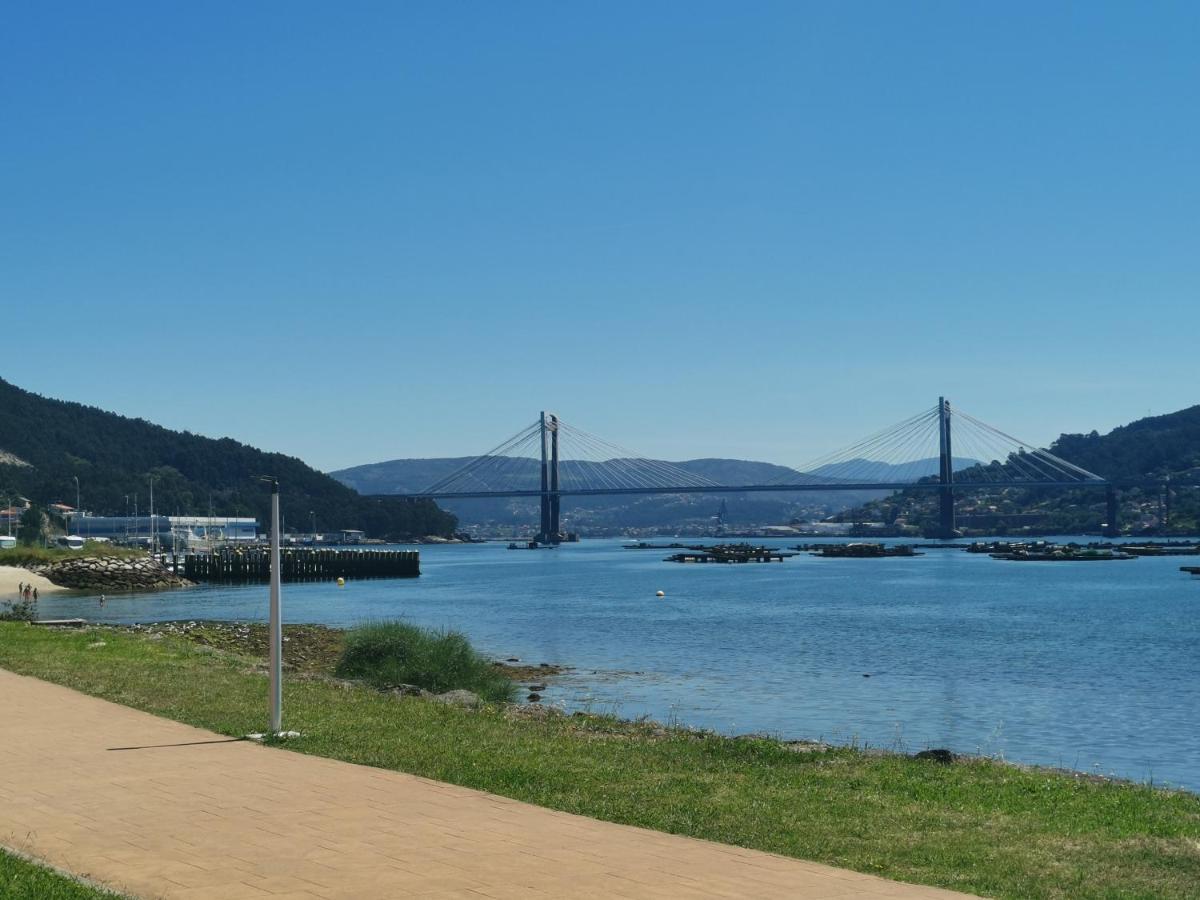 Apartamento Con Estupendas Vistas Moaña Esterno foto