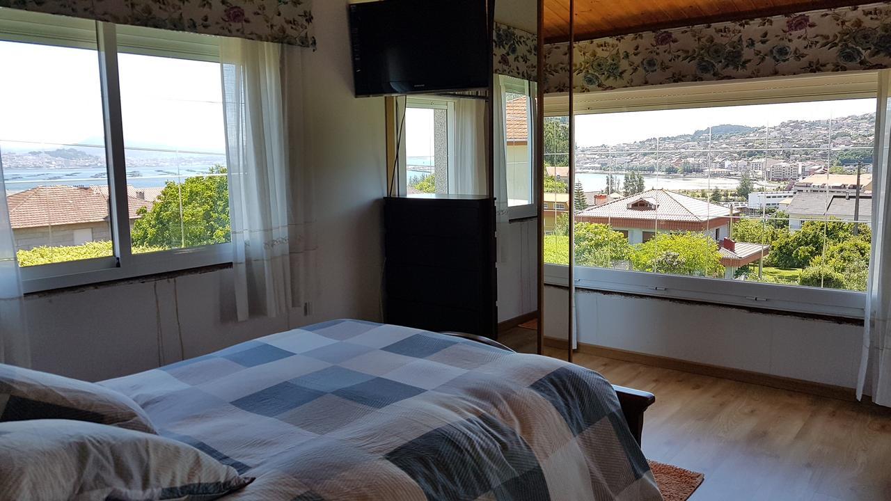 Apartamento Con Estupendas Vistas Moaña Esterno foto