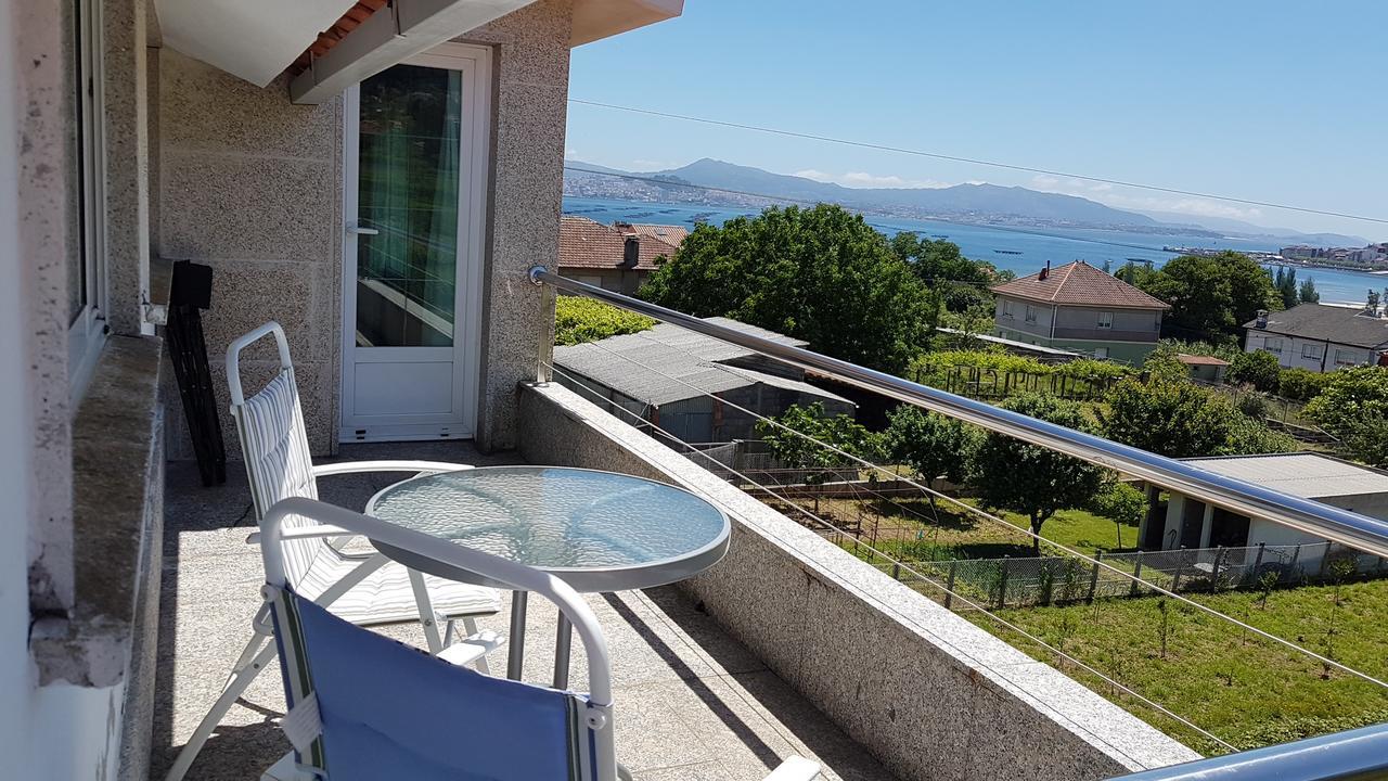 Apartamento Con Estupendas Vistas Moaña Esterno foto